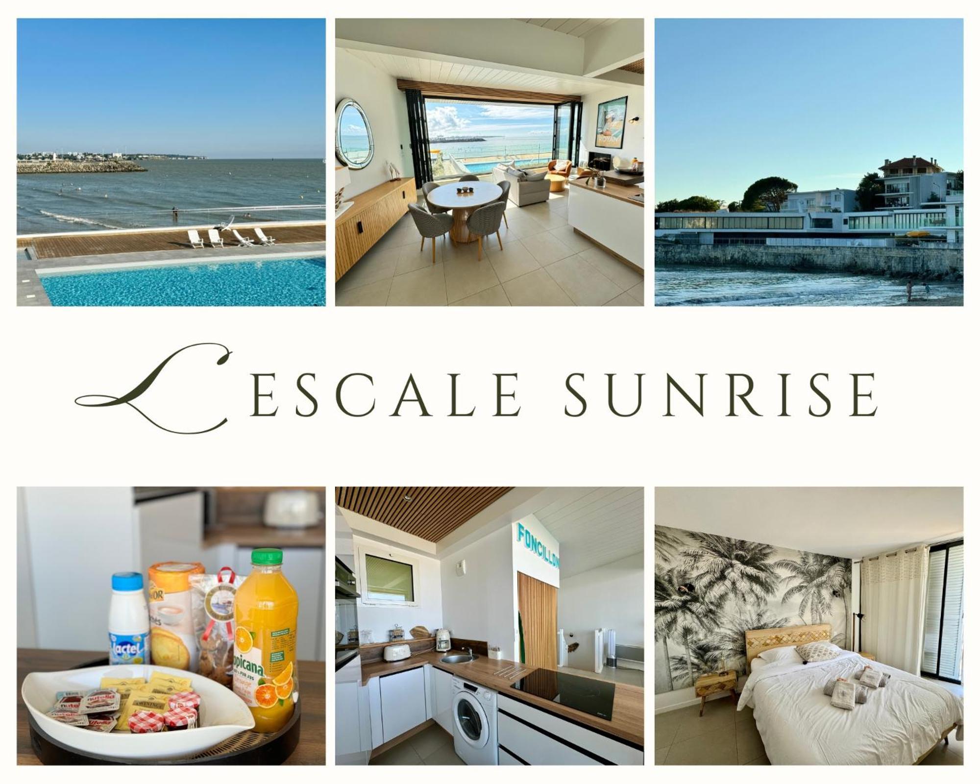 Ferienwohnung Le Sunrise - Panorama Sur L'Estuaire Royan Exterior foto